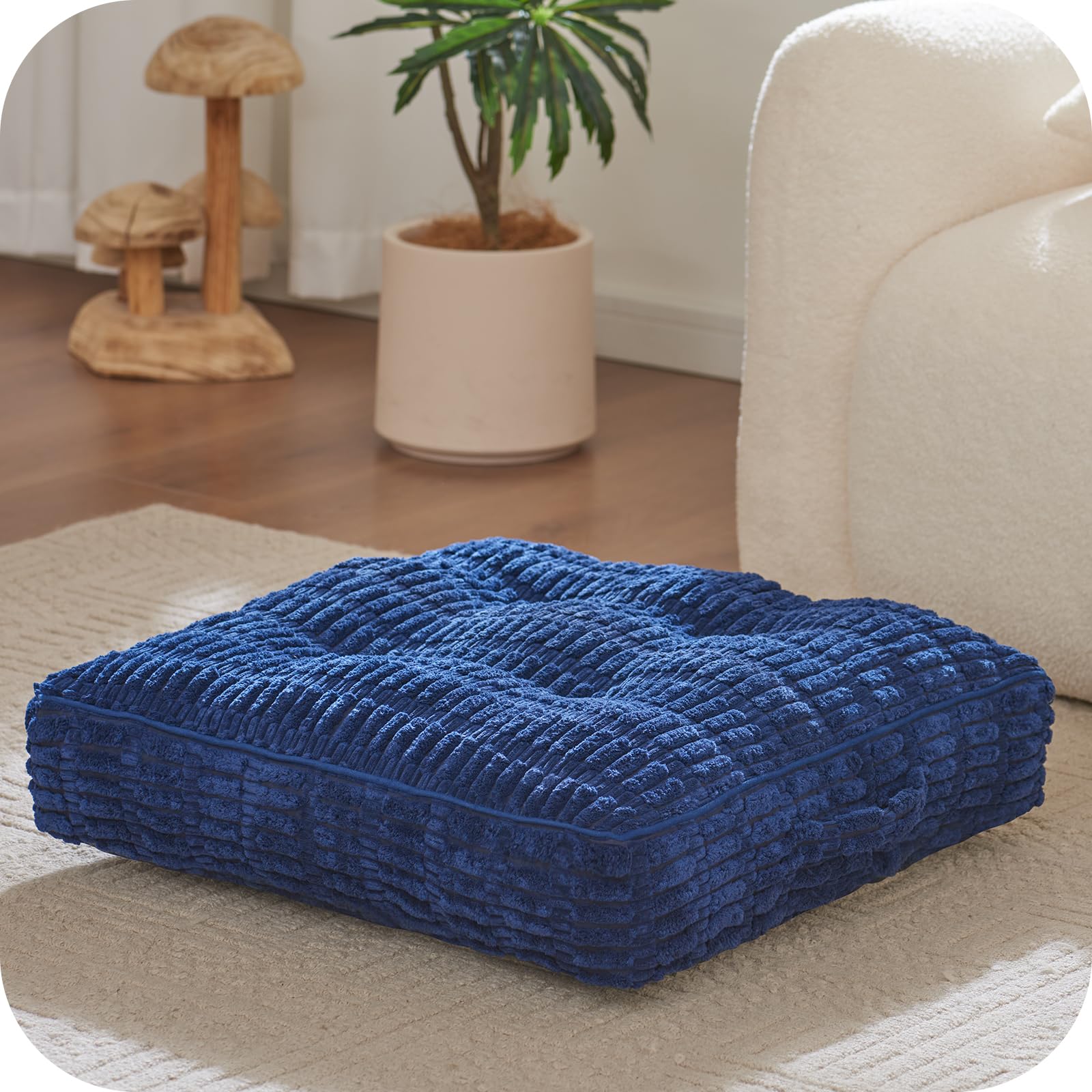 Amazon.com: ZOEMO Floor Pillow Cushion for Adults, Meditation